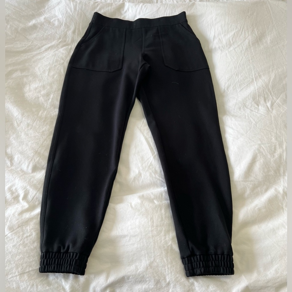 Spanx | Women’s SZ Large | Black Pull On The Perfect Pant Ankle Joggers | Cozy